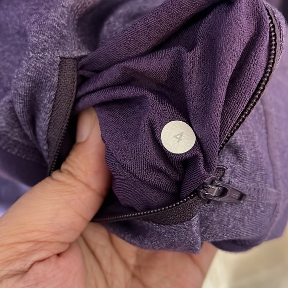 Lululemon in stride purple jacket size 4 - Picture 4 of 5
